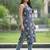 Blue  pure cotton printed kurti for women