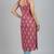 Mauve  pure cotton printed kurti for women