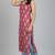 Mauve  pure cotton printed kurti for women