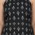 Black  pure cotton printed kurti for women