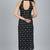 Black  pure cotton printed kurti for women