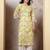 Green  pure cotton printed kurti for women