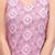 Mauve  pure cotton printed kurti for women
