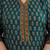 Green  pure cotton printed kurti for women