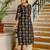 Black  pure cotton printed kurti for women