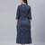 Blue  pure cotton printed kurti for women