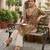 Multi  pure cotton printed kurti for women
