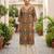 Multi  pure cotton printed kurti for women