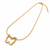 Anti-Tarnish Elegant Golden Abstract Floral Pendant Neck Chain – Stylish Everyday Wear Jewellery