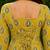 Mustard cotton blend printed short kurtis