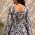 White cotton blend printed short kurtis
