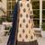 Navy blue blended cotton printed kurta sets