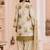 Olive blended cotton printed kurta sets