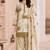 Olive blended cotton printed kurta sets