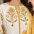 White blended cotton printed kurta sets