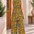 Mustard blended cotton printed kurta sets