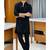 Men's black georgette embroidered – stylish festive ethnic wear