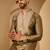 Men’s brown silk blend kurta with solid embroidered | trendy ethnic wear for festive, wedding & party occasions