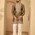 Men’s brown silk blend kurta with solid embroidered | trendy ethnic wear for festive, wedding & party occasions