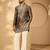 Men’s violet silk blend kurta with solid embroidered | trendy ethnic wear for festive, wedding & party occasions