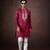 Pink jacquard kurta pajama for men