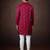 Pink jacquard kurta pajama for men