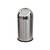 Stainless Steel Push Dustbin/Push Garbage Bin/Waste Bin 8'' x16''-  10 Litre