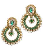 Pearl traditional ethnic indian earring