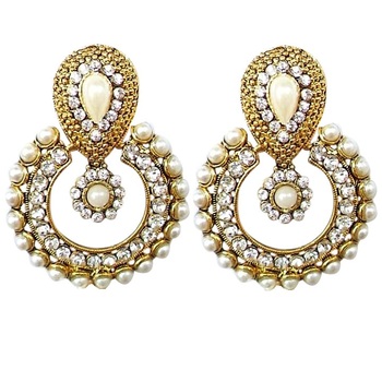 Pearl Traditional Ethnic Indian Earring Online Pearl Traditional Ethnic Indian Earring