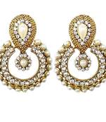 Pearl traditional ethnic indian earring
