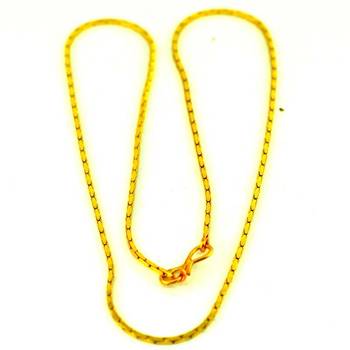 Vidhya Kanganv Gold Platted Chain Size-18'' 1