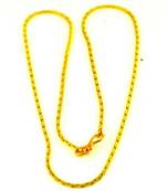 Vidhya Kanganv Gold Platted Chain Size-18''