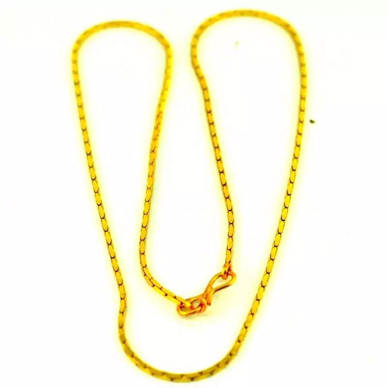 Vidhya Kanganv Gold Platted Chain Size-18''