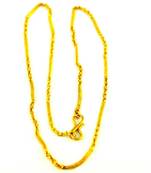 Vidhya Kanganv Gold Platted Chain Size-18''