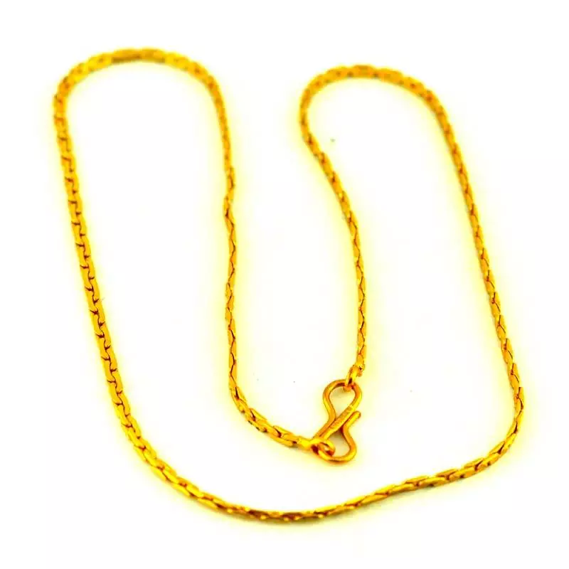 Vidhya Kanganv Gold Platted Chain Size-18''