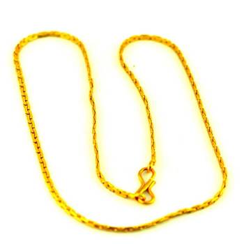 Vidhya Kanganv Gold Platted Chain Size-18'' 2