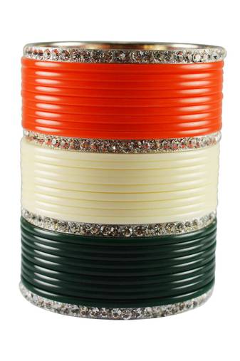 Tiranga Acrlic Bangle