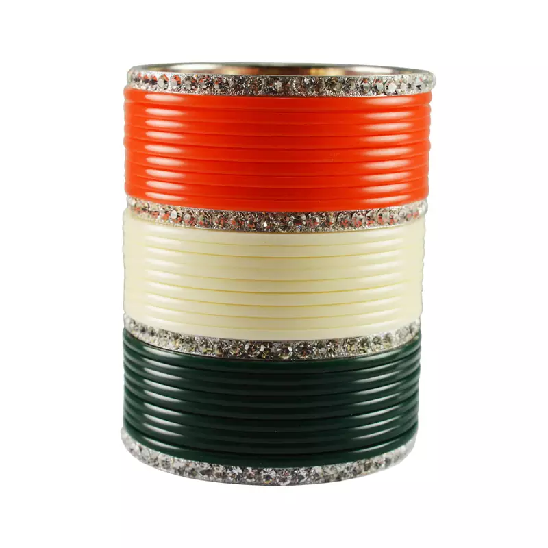 Tiranga Acrlic Bangle