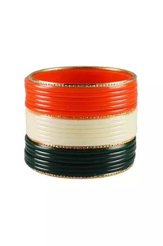 Tiranga Acrlic Bangle