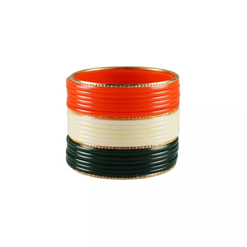 Tiranga Acrlic Bangle