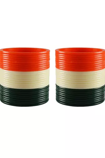 Tiranga Acrlic Bangle