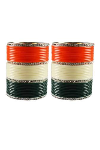 Tiranga Acrlic Bangle