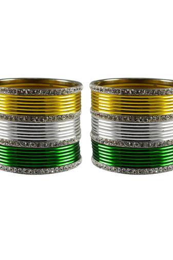 Tiranga Metel Bangle