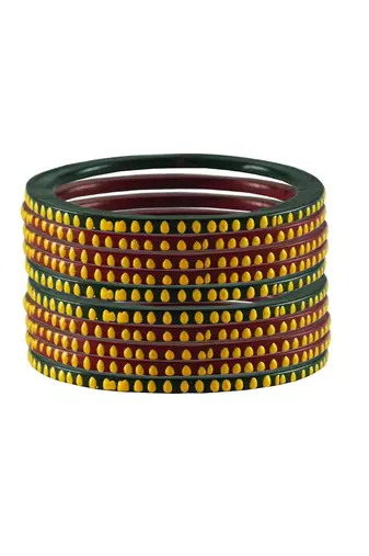 Pure Lakh Methi Hinglu Rajasthani Bangle