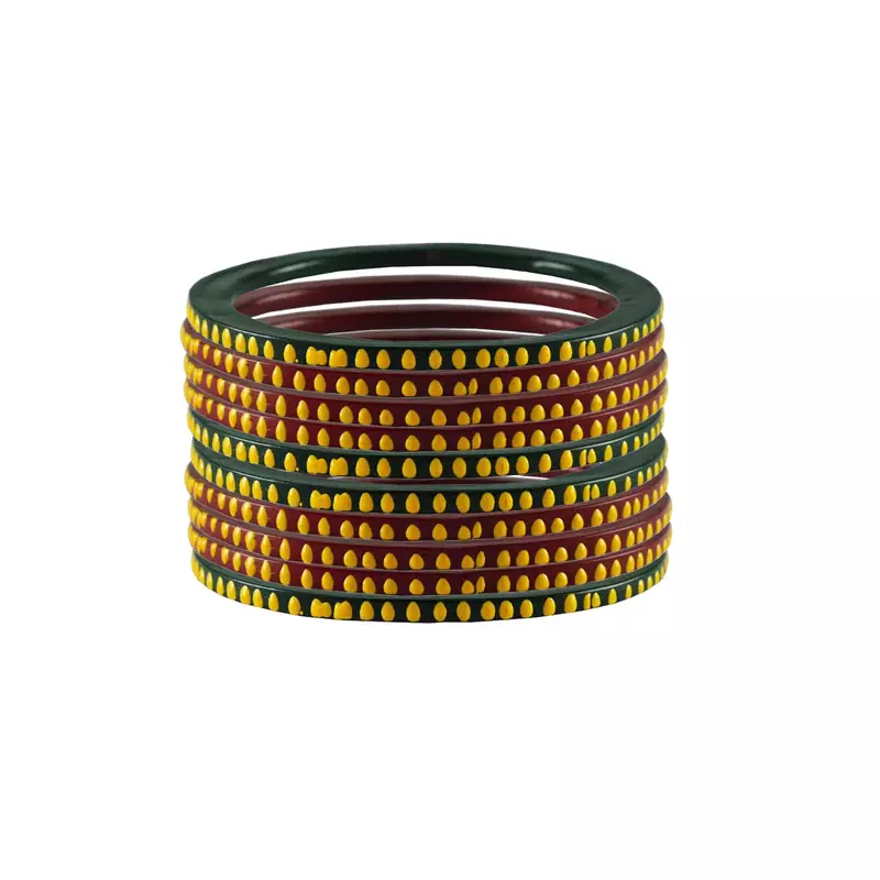 Pure Lakh Methi Hinglu Rajasthani Bangle