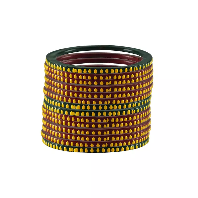 Pure Lakh Methi Hinglu Rajasthani Bangle