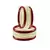 Acrlic Red Creem Bangle