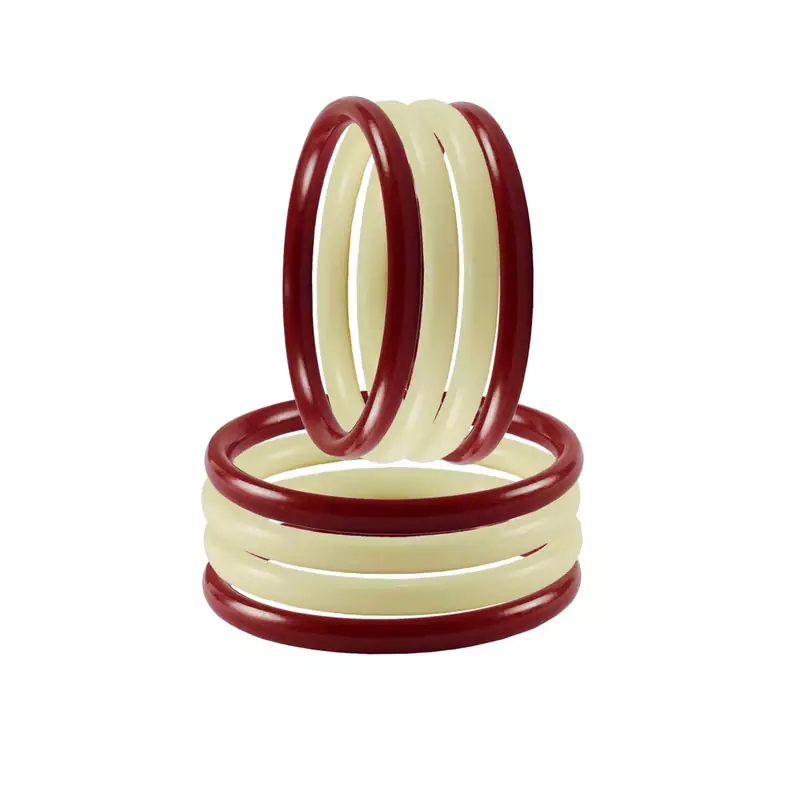 Acrlic Red Creem Bangle