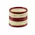 Acrlic Red Creem Bangle