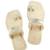 Ekolhapuri Flat Shape Box Heel Silver Kolhapuri Chappal